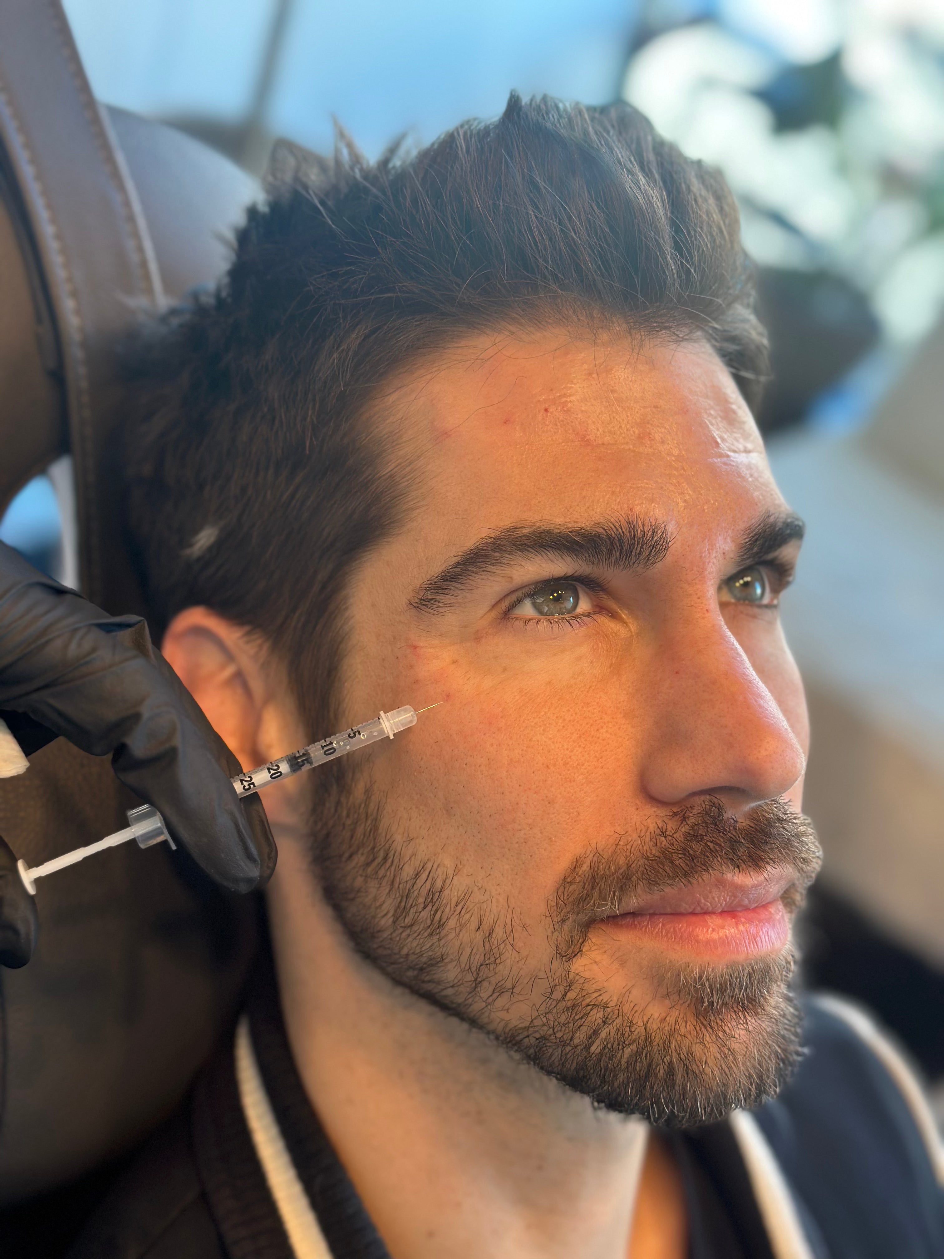 Mens Jawline Contouring